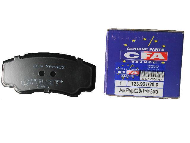 JX PLAQ DE FREIN BOXER II JUMPER II DUCATO