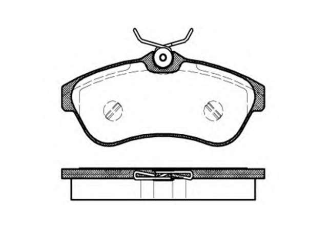 PLAQ DE FREIN AR C4 PICASSO 1.6 HDI 1.8 2.0
