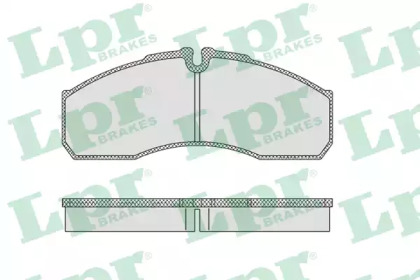 Kit de plaquettes de frein, frein à disque