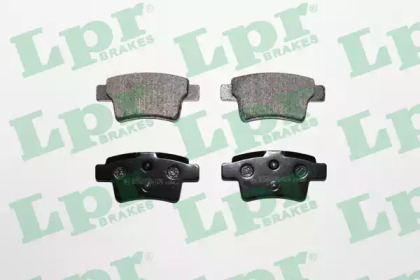 Kit de plaquettes de frein, frein à disque