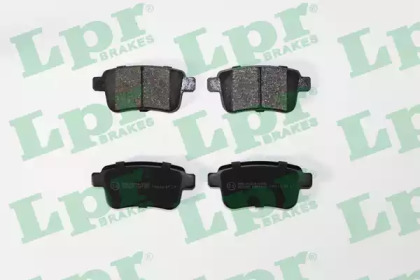 Kit de plaquettes de frein, frein à disque