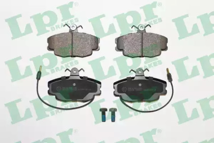 Kit de plaquettes de frein, frein à disque
