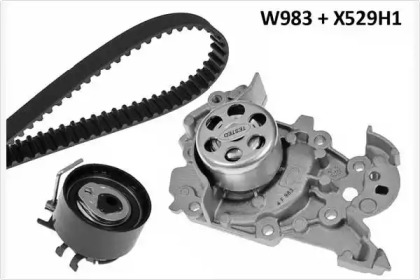 Pompe à eau + kit de courroie de distribution - MGA.65257