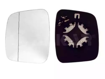 Verre de rétroviseur, rétroviseur extérieur - 6402351