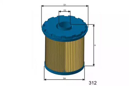 Filtre à carburant