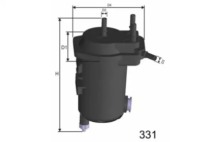 Filtre à carburant